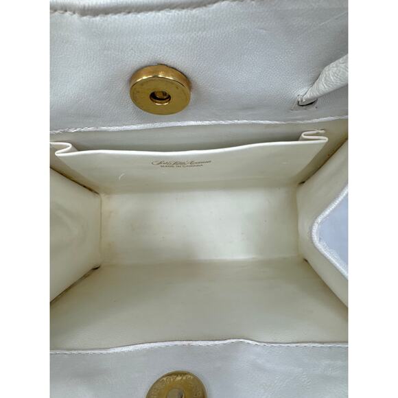 Saks Fifth Avenue Small Crossbody Bag, White - Picture 10 of 14